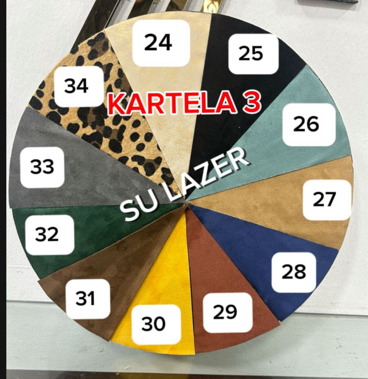 KUMAŞ PALETLER Paleti