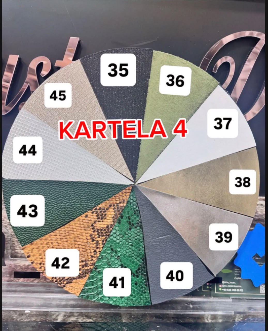 KUMAŞ PALETLER Paleti